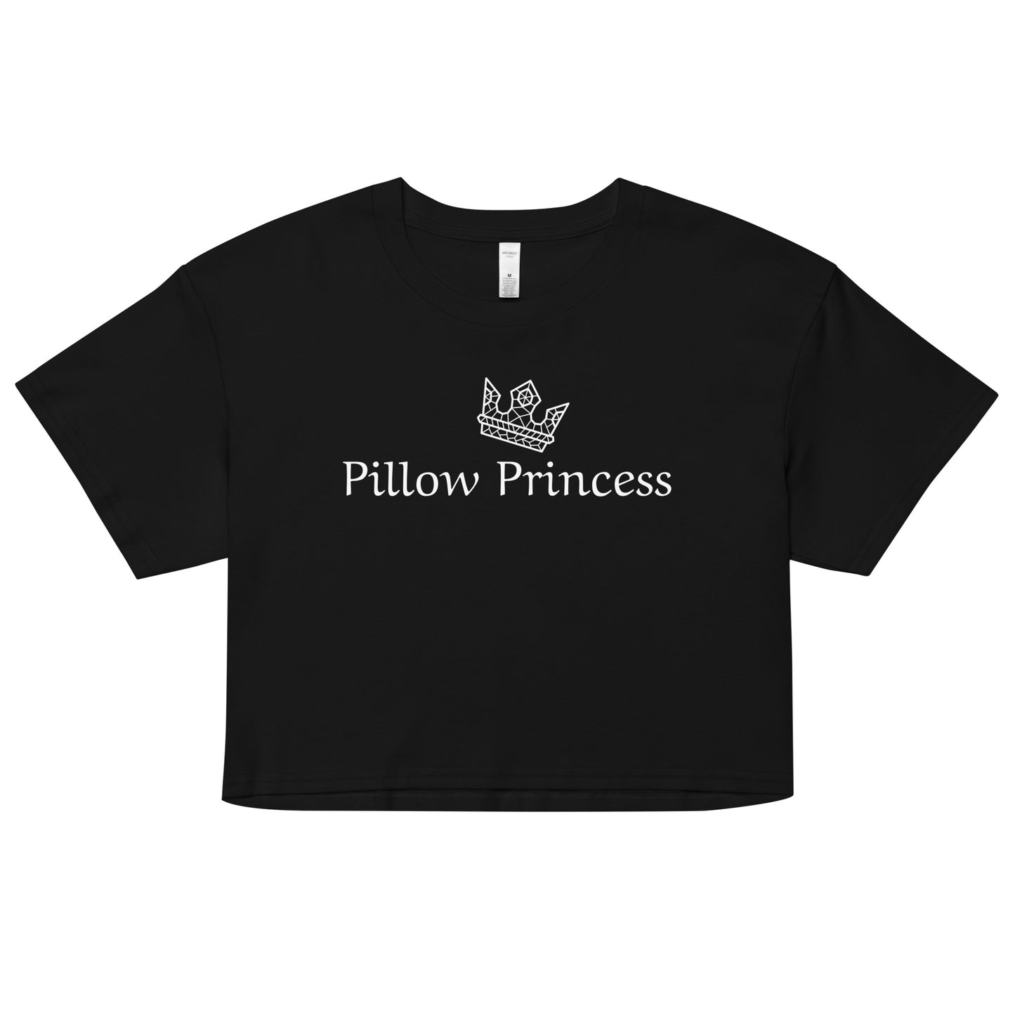 Pillow Princess, Crop Top Black